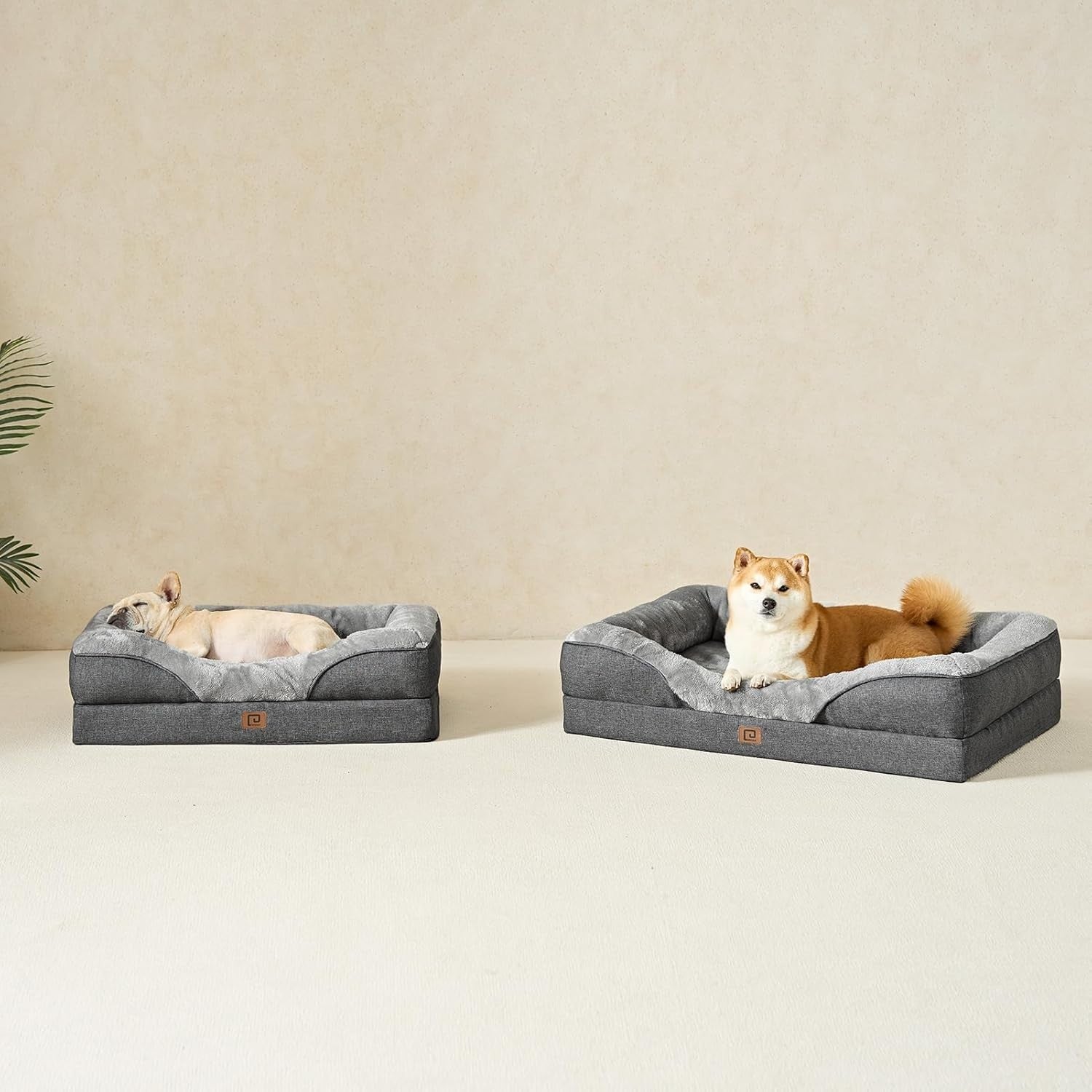 Large Orthopedic Memory Foam Dog Bed Waterproof Sofa 91x68x17cm