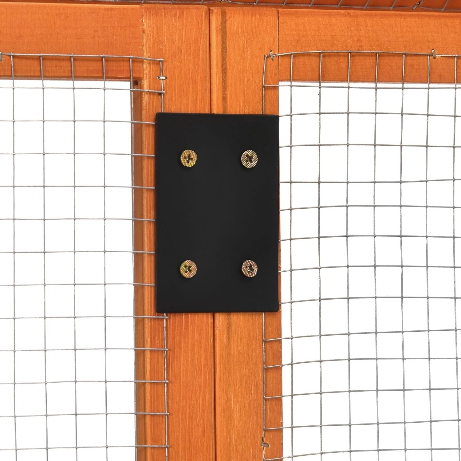 Expandable Wooden Chicken Run Outdoor Pet Playpen Ventilated 1–3 Hens