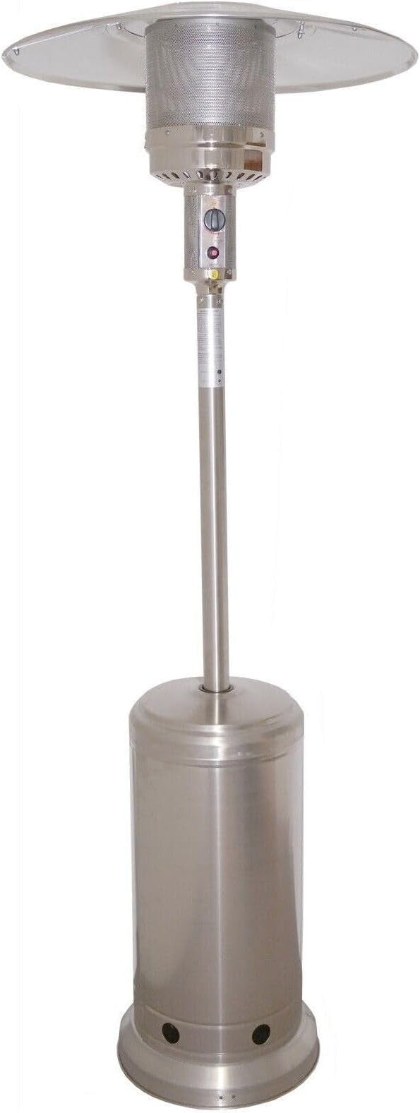 Outdoor Gas Patio Heater Stainless Steel Adjustable 14kW Propane Butane