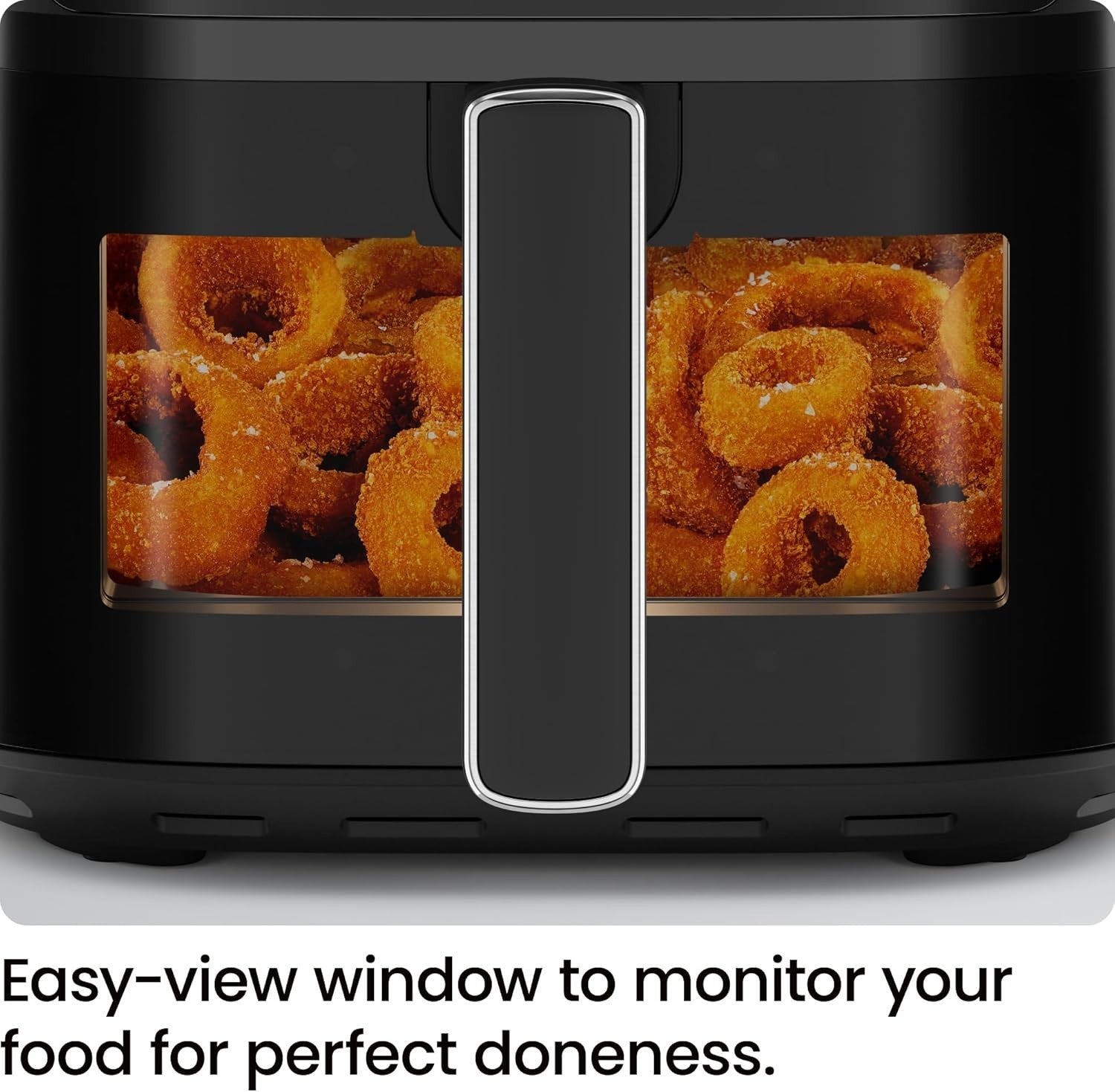 5.7L Compact Digital Air Fryer | Extra-Crisp Hi-Fry Tech | Window View 4 Presets