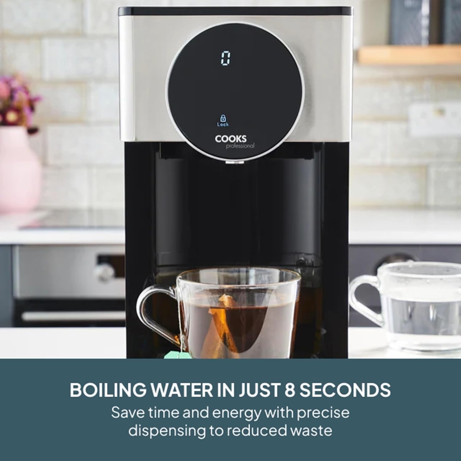 Instant Hot Water Dispenser 2600W 4L | Digital Touch Fast Boil Filtered