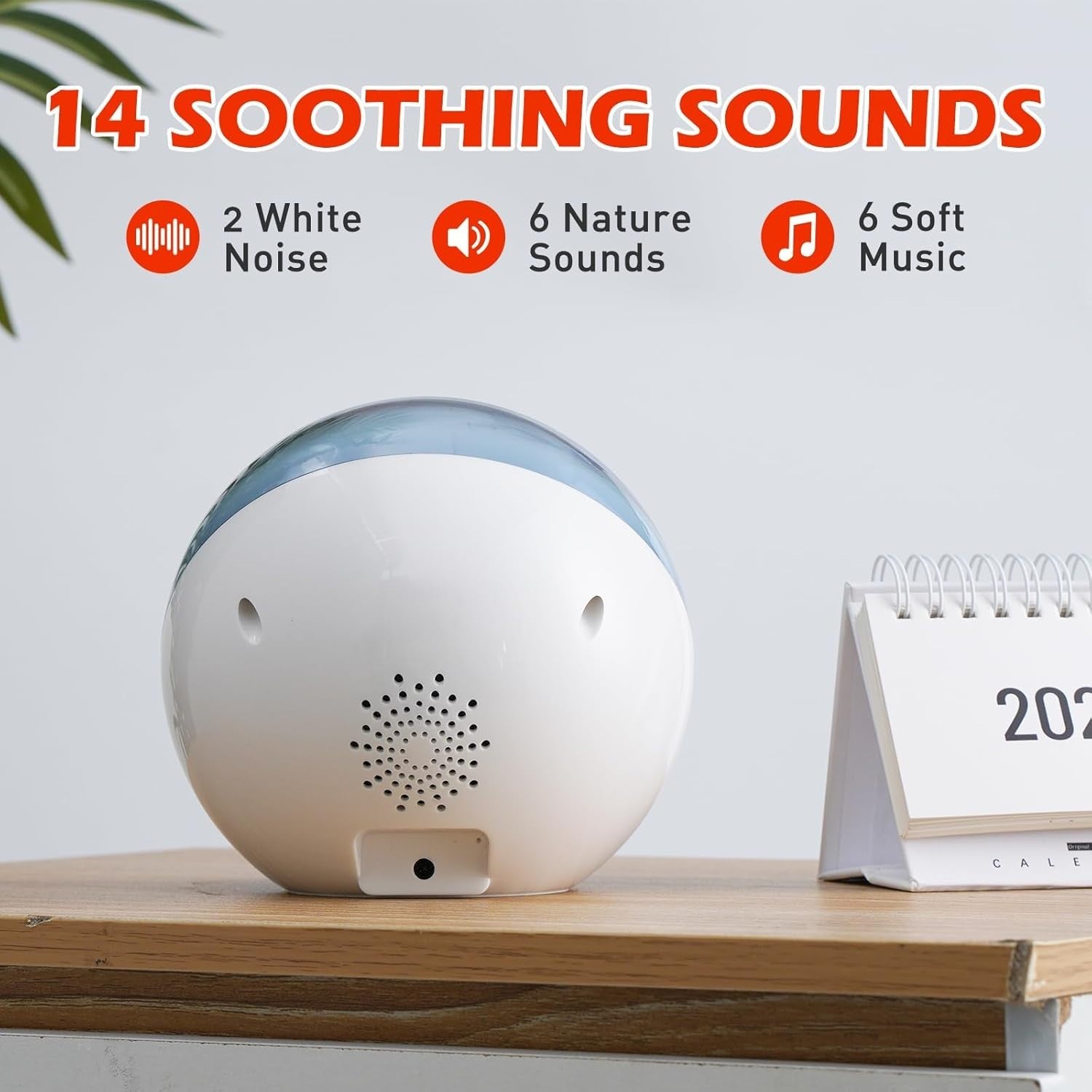 Kids Sleep Training Alarm Clock with Night Light, Sound Machine & Nap Timer