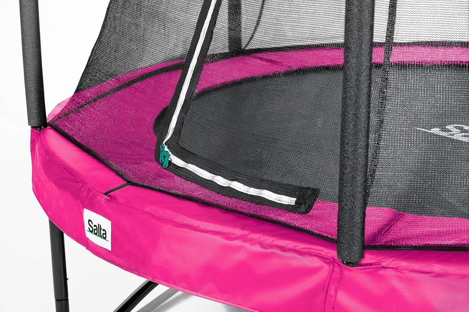 10ft Round Garden Trampoline Safety Net UV Resistant Pink