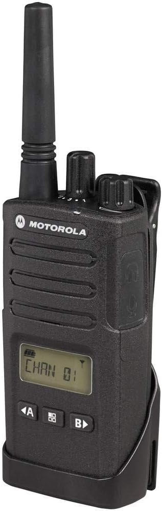 Rugged Business Walkie Talkie Long Range Radio w Charger Black