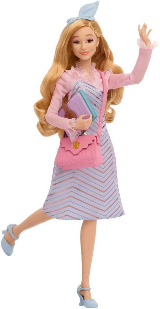 Movie Inspired School Fashion Doll Blonde Hair Uniform Accessories