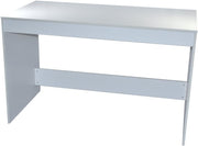 White Computer Desk 120x60cm Easy Clean Table with Drawer Home Office