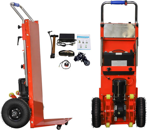 Electric Stair Climbing Hand Truck 400kg Load 1200W Heavy Duty Dolly