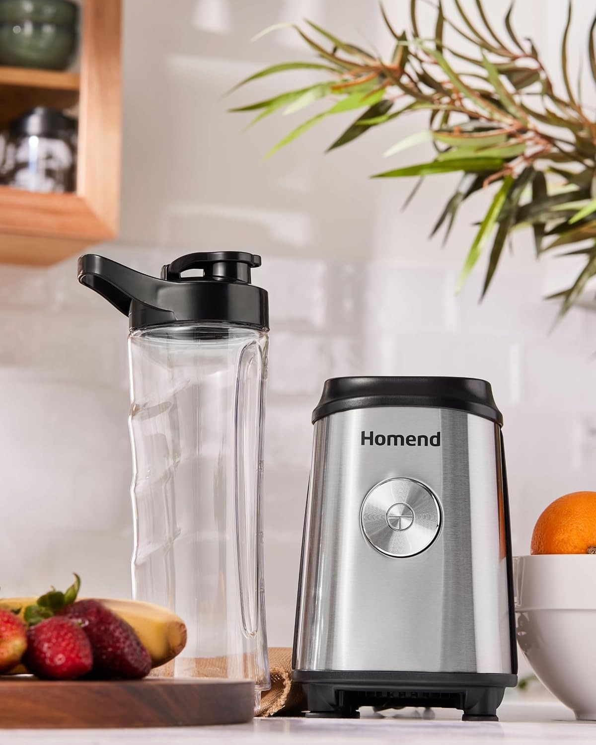 Powerful 350W Personal Blender with 2 BPA-Free Bottles | Smoothies & Shakes