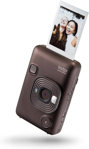 Hybrid Instant Camera LCD Screen USB-C Photo Printer Bronze Camera
