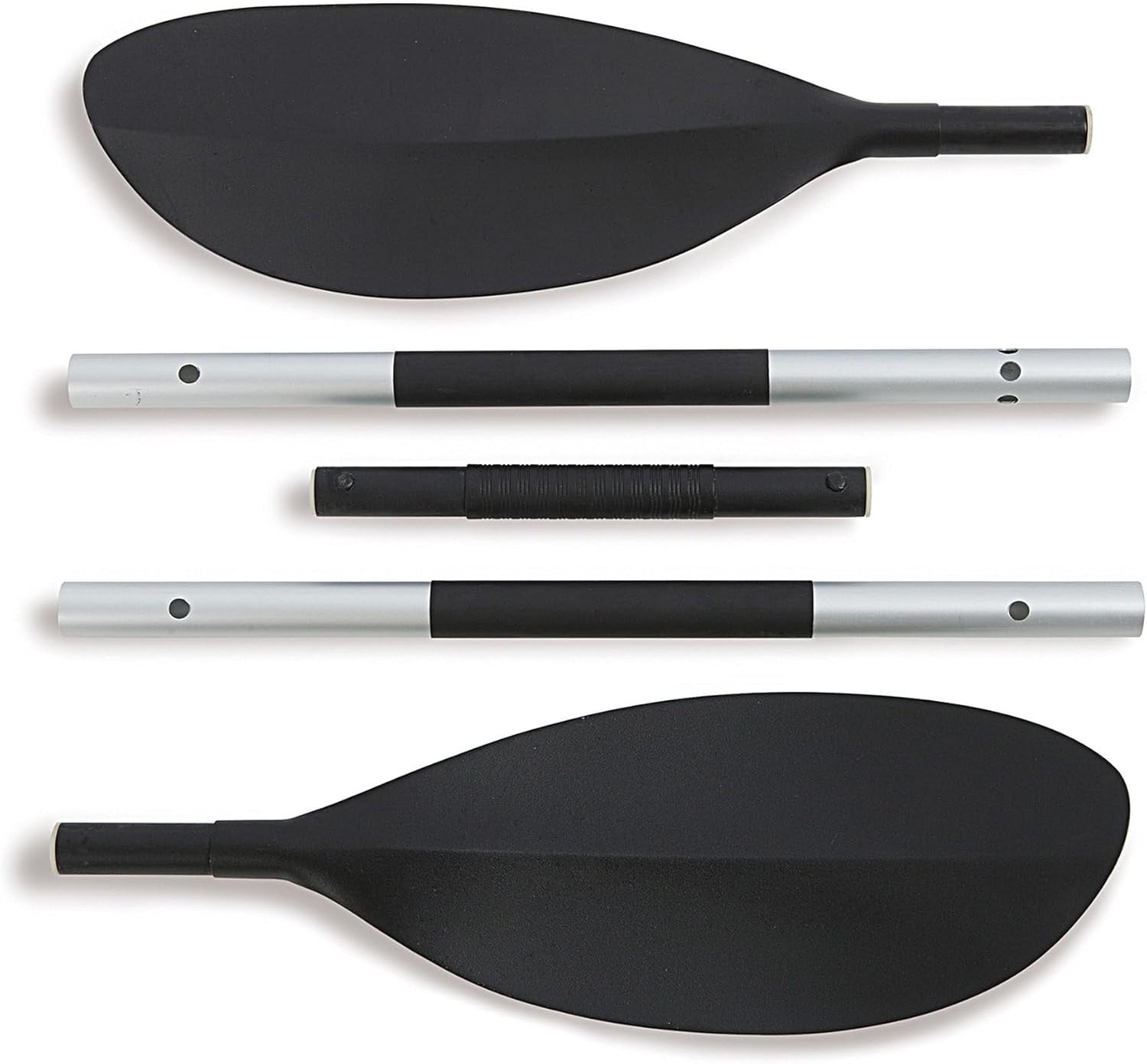 2 Person Inflatable Kayak Set w/ Aluminum Oars Air Pump PVC
