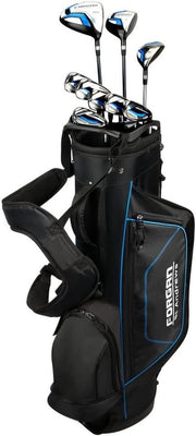 Mens Complete Right Hand Golf Set Driver Woods Irons Putter Stand Bag