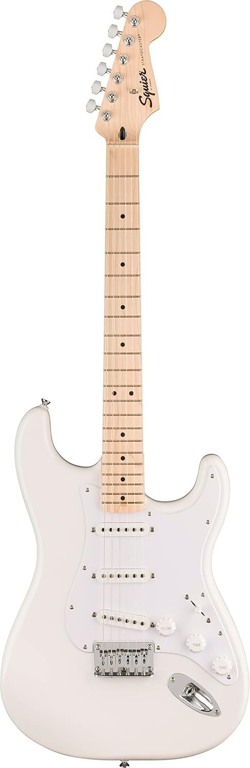 Electric Guitar Strat Style Maple Fingerboard Arctic White