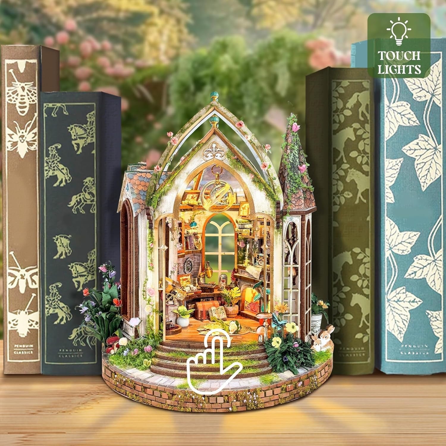 DIY Miniature Wooden Dollhouse Kit – Creative Tiny Room Furniture Set