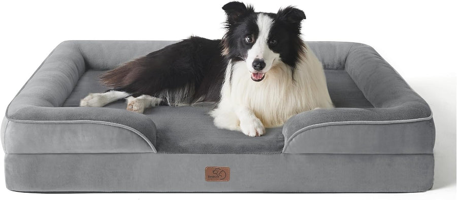Large Orthopedic Dog Bed 89x63cm Waterproof Sofa