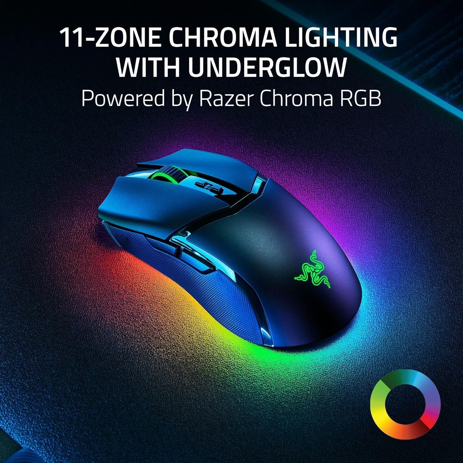 Wireless Gaming Mouse 30K DPI RGB 10 Buttons Pro Esports