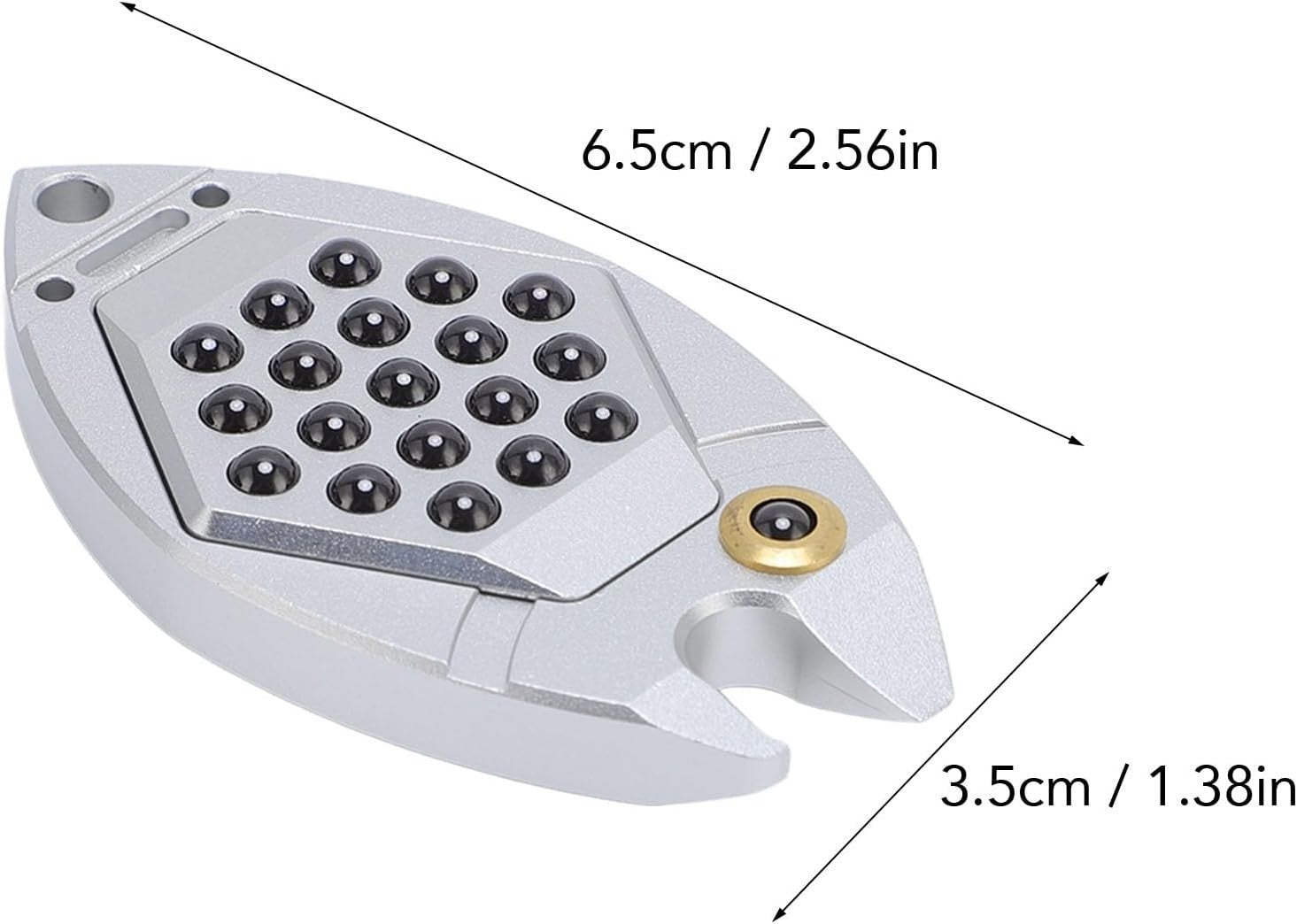 Metal Gyroscope Fidget Spinner Fish Shape Stress Relief Pocket Toy