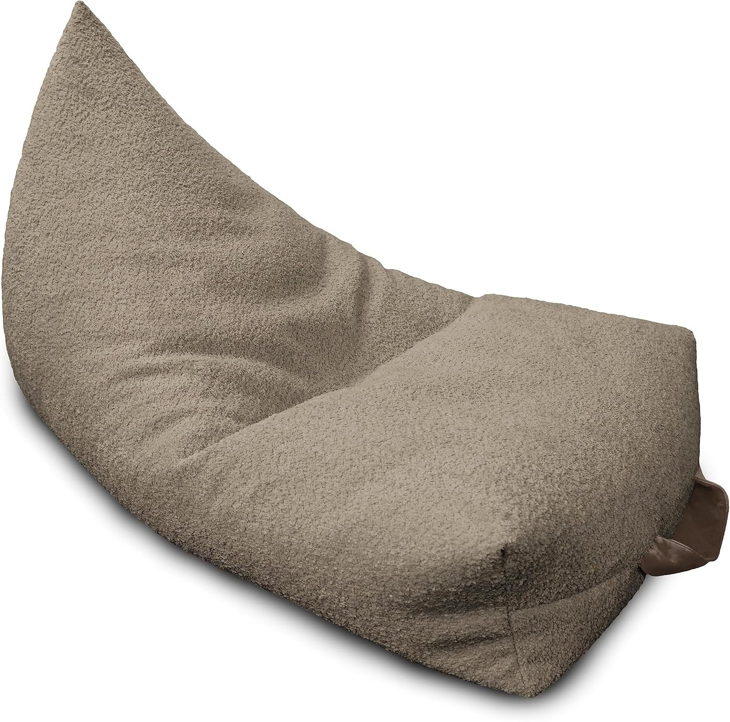 Bean Bag Chair with Filling - Machine Washable, Soft & Durable, Mushroom Colour