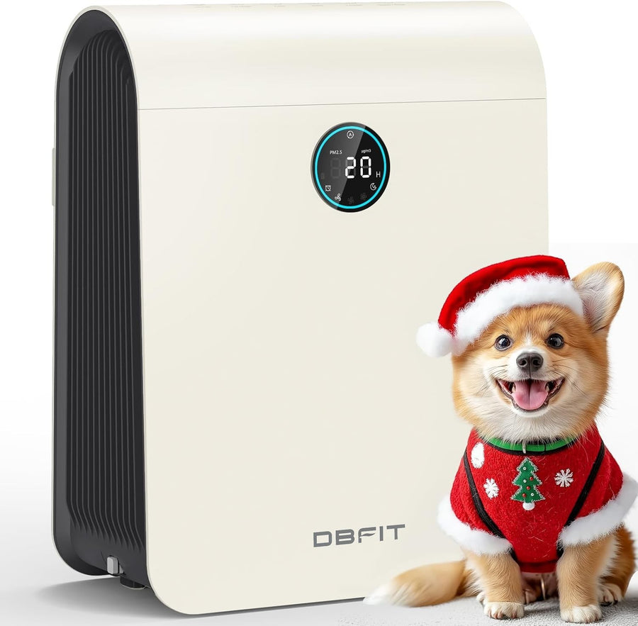 H13 HEPA Air Purifier Large Room PM2.5 Auto Pet Hair Odor 2590ft²