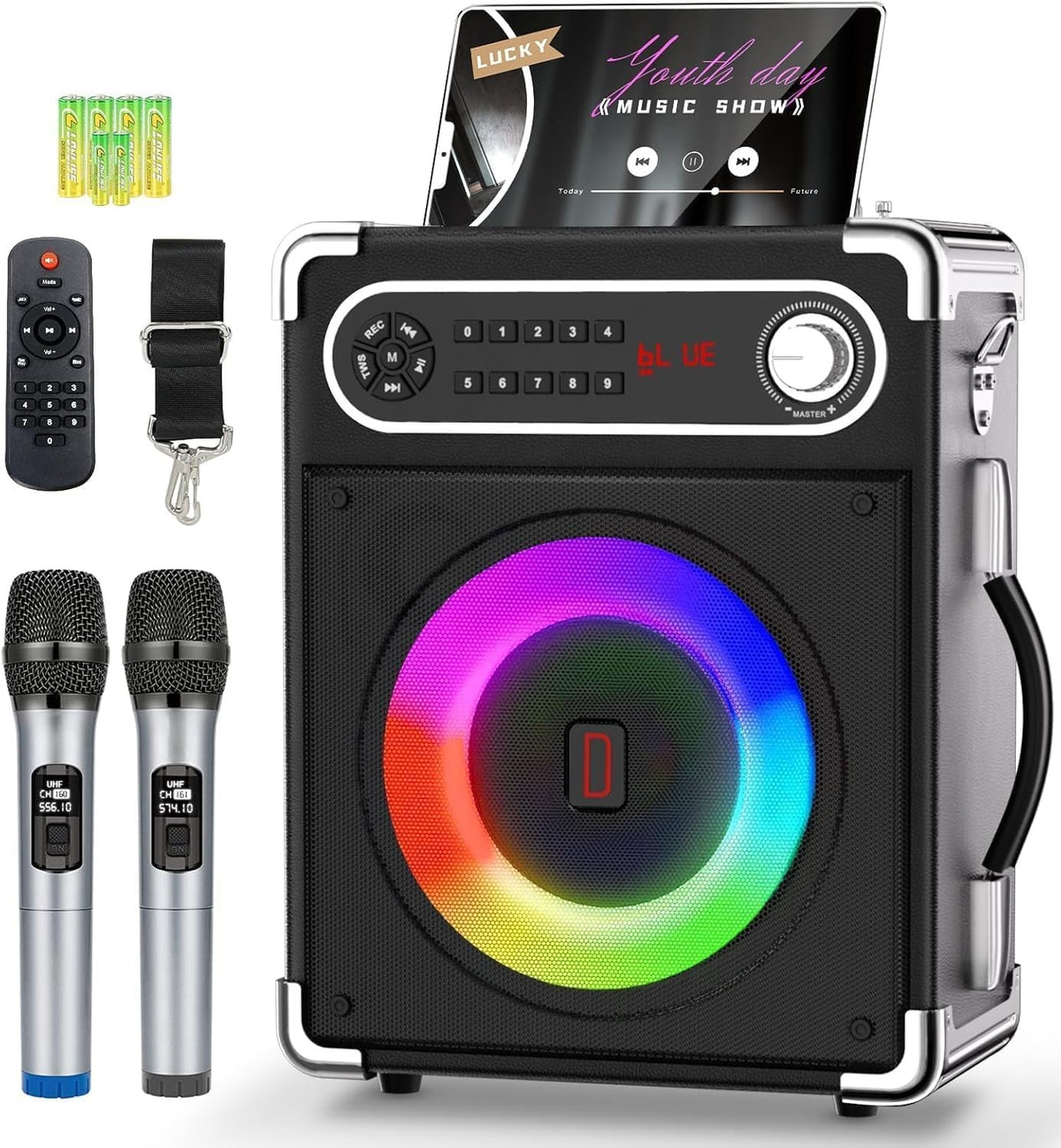 Chinese Karaoke Machine 15.6" Touchscreen, Cloud Songs,
