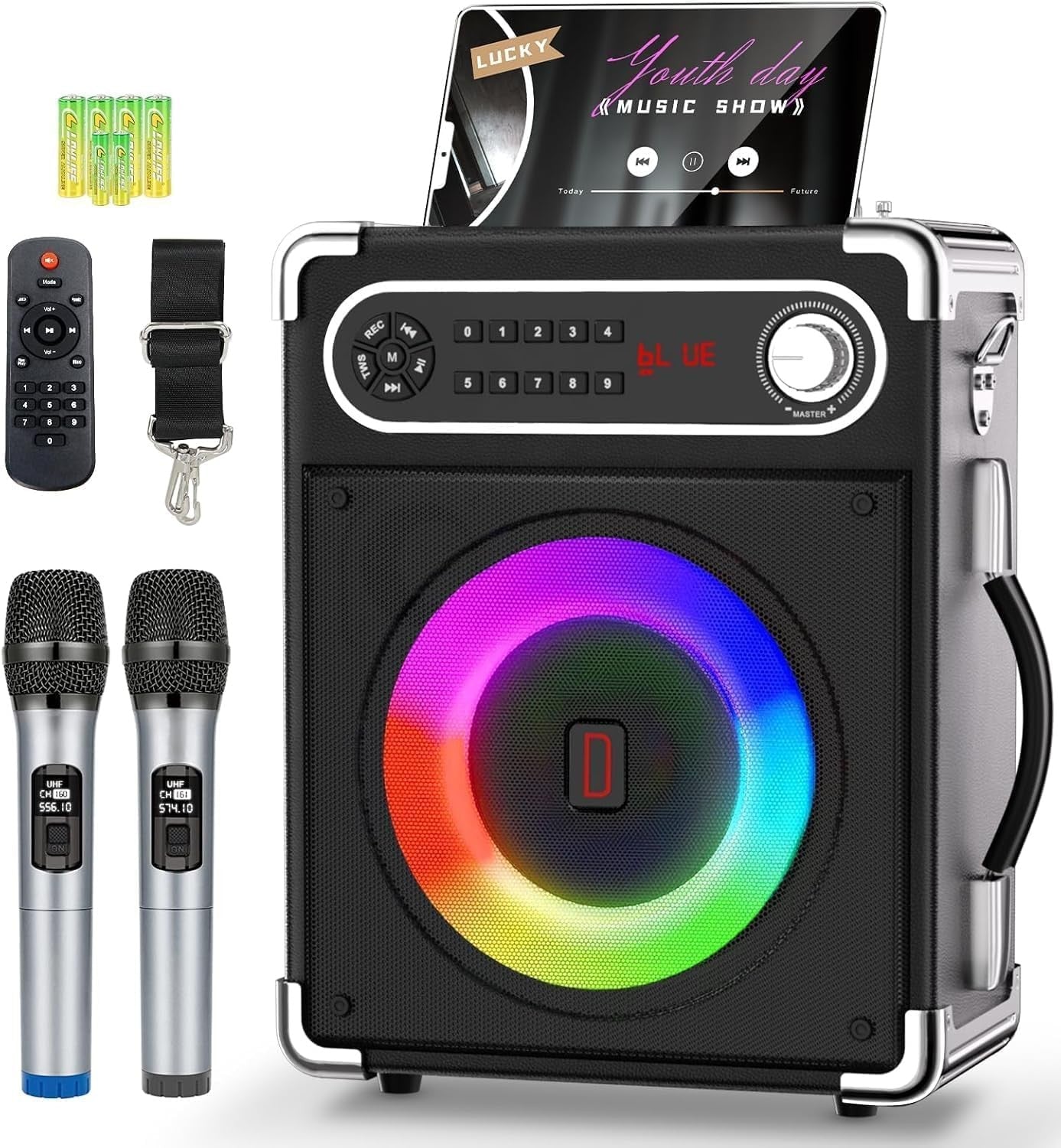 Chinese Karaoke Machine 15.6" Touchscreen, Cloud Songs,
