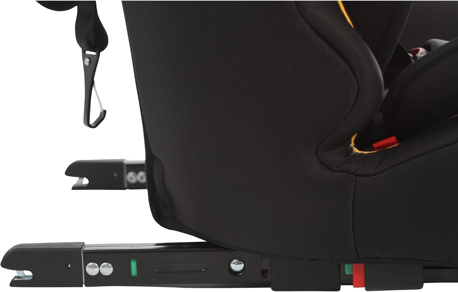 ISOFIX Child Car Seat Group 1 2 3 9–36kg High Back Booster Black Grey