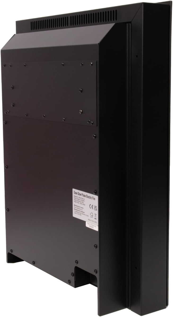 Inset Electric Fireplace Heater 16" & 22" Recessed Remote Control Timer