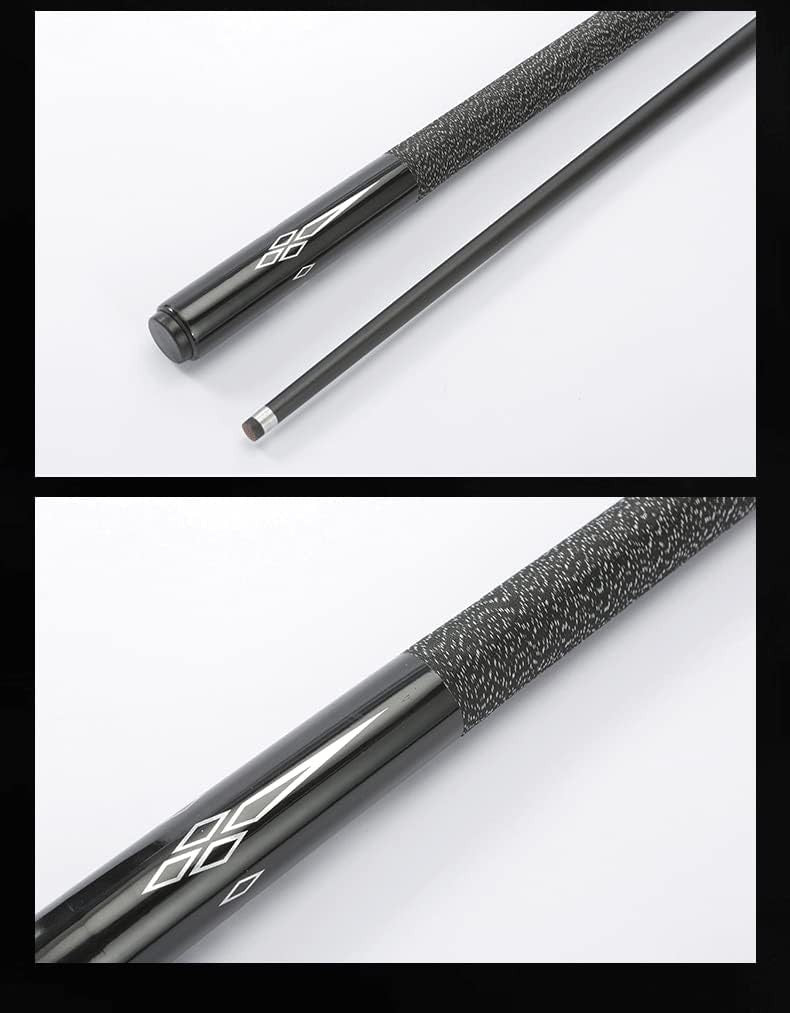 58in Pool Cue Carbon Fiber Maple 11.5mm Tip 19–21oz 1/2 Joint