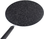 30cm Non Stick Flat Tawa Marble Coated Roti Dosa Crepe Pancake Pan Easy Clean