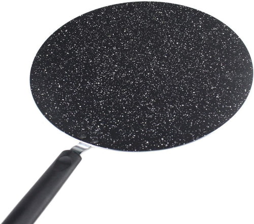30cm Non Stick Flat Tawa Marble Coated Roti Dosa Crepe Pancake Pan Easy Clean