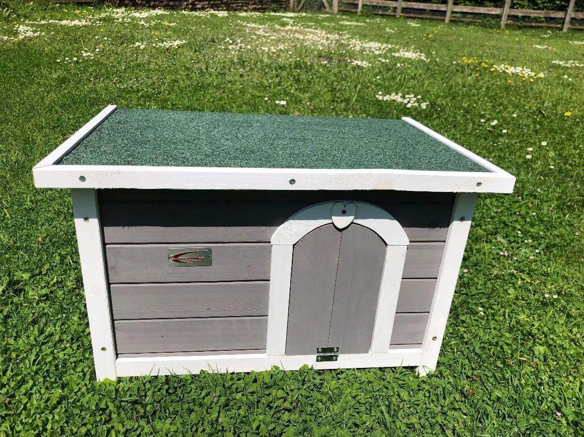 Deluxe Rabbit Hide House Outdoor Guinea Pig Shelter Weatherproof Run