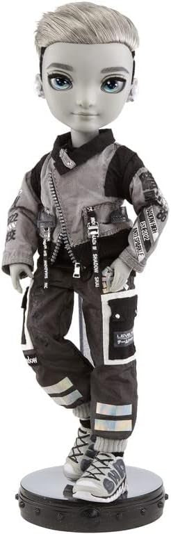 Greyscale Fashion Doll Two Outfits Streetwear Accessories Stand