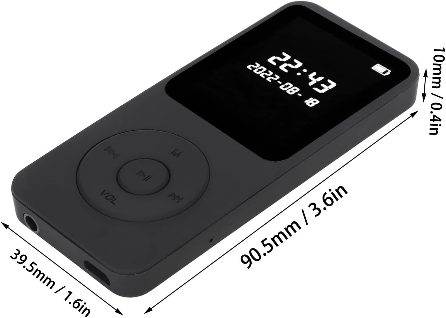 Bluetooth 5.0 MP3 MP4 Player HiFi Sound 20H Playback FM Radio