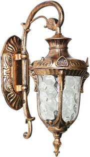 Retro Outdoor Wall Sconce – Bronze Vintage Waterproof Lamp (25×44 cm)