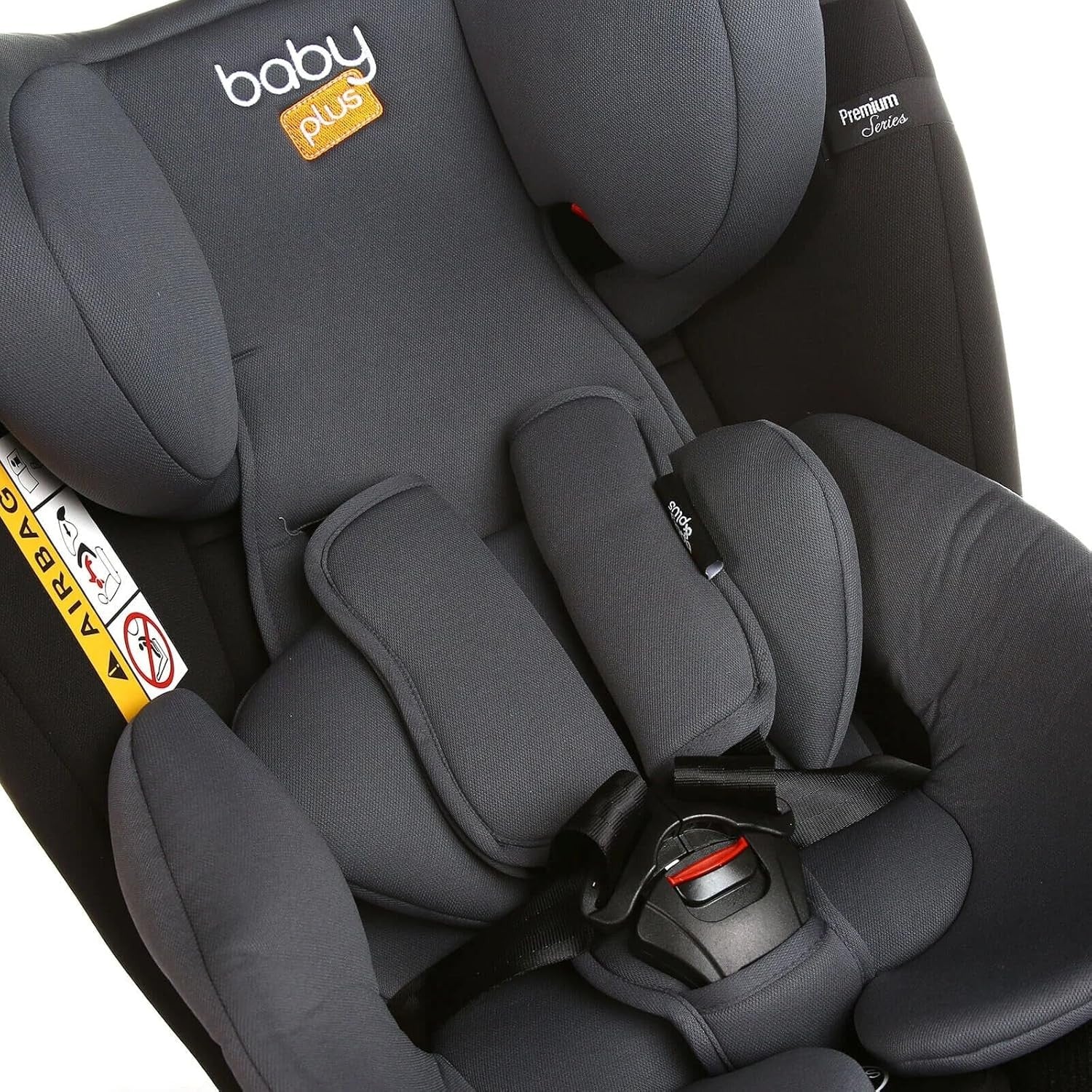 360° Rotating i-Size Seat ISOFIX 0–36kg Birth to 12 Years R129
