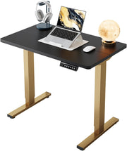 Electric Standing Desk Height Adjustable Stand Home Office Table 80x48cm
