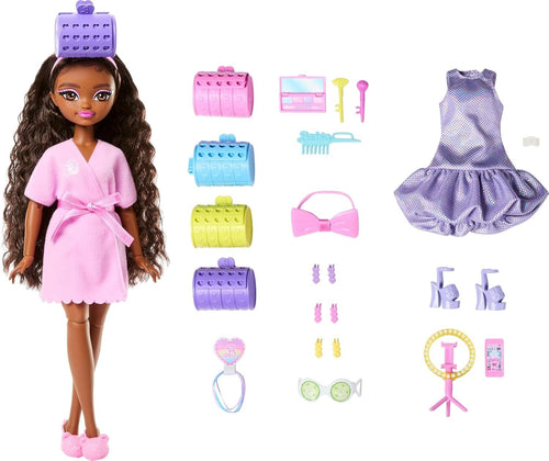 Fashion Doll Get Ready Set Styling Accessories Articulated Play Toy