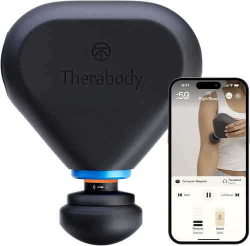 Heated Mini Massage Gun Deep Tissue Percussion Ultra Portable Muscle Relief