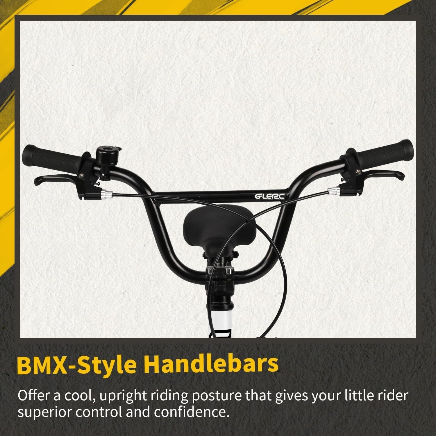 12 Inch Kids BMX Bike Boys Bicycle Training Wheels Bell White Age 2-4