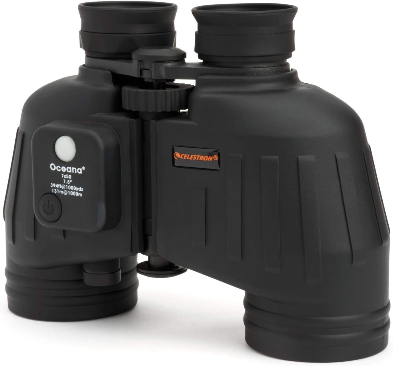 7x50 Waterproof Marine Binoculars Compass Rangefinder Fogproof Outdoor