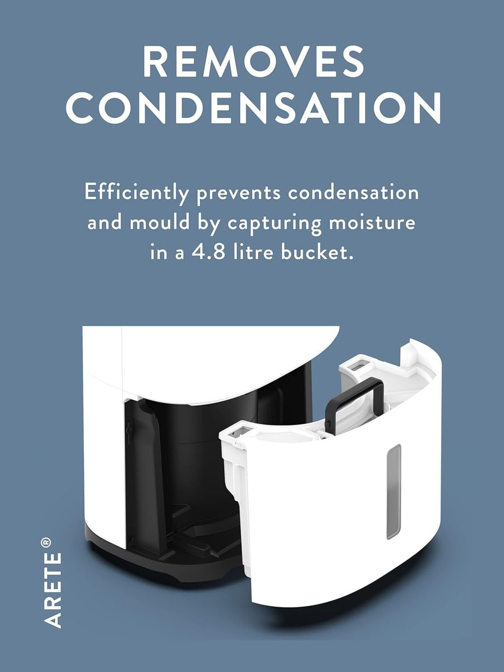 10L Dehumidifier HEPA Air Purifier Ultra Quiet Laundry Mode 42m²