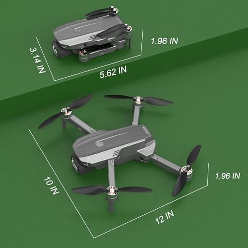4K GPS Camera Drone Foldable Brushless Motor 50Min Flight Follow Me Quadcopter