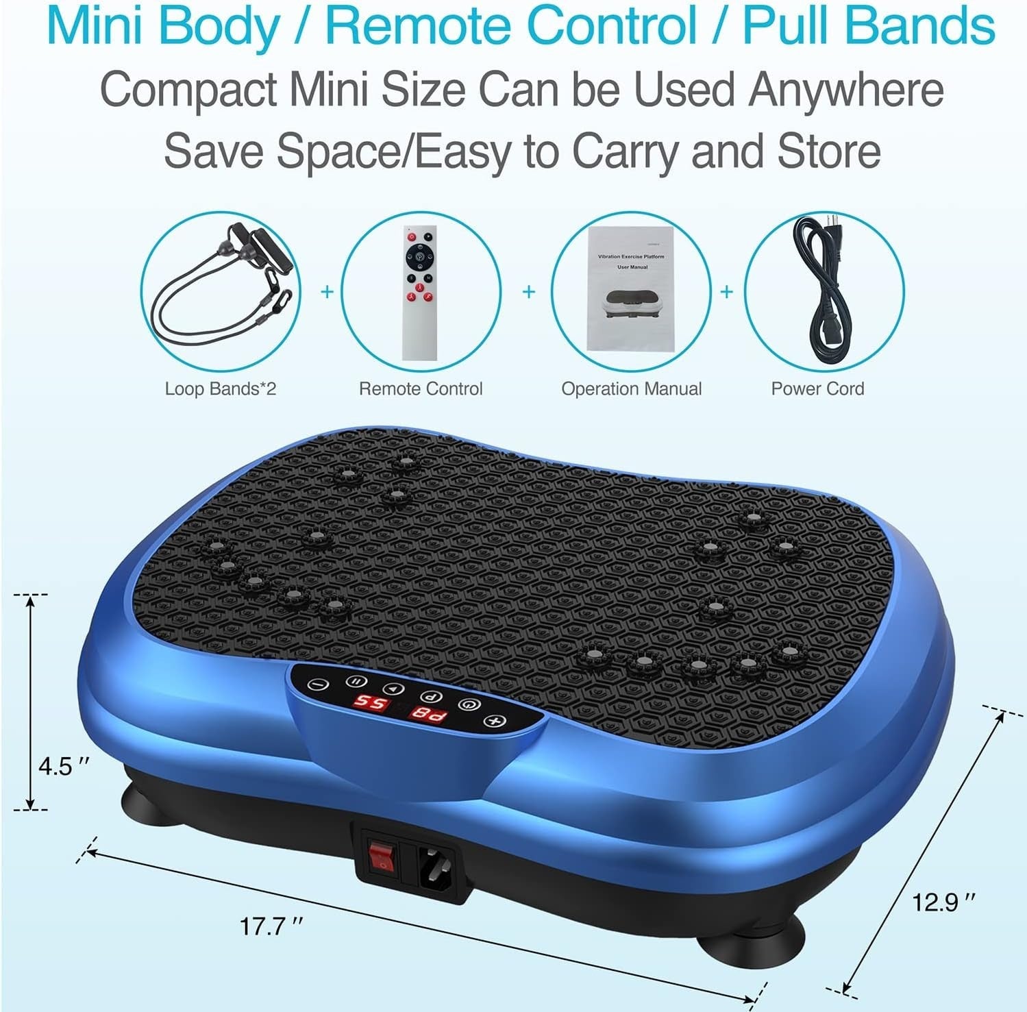 Whole Body Vibration Plate Fitness Platform Lymphatic Drainage