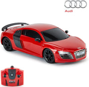 R8 GT 1:24 RC Car Official Licensed Remote Control Toy with LED Lights