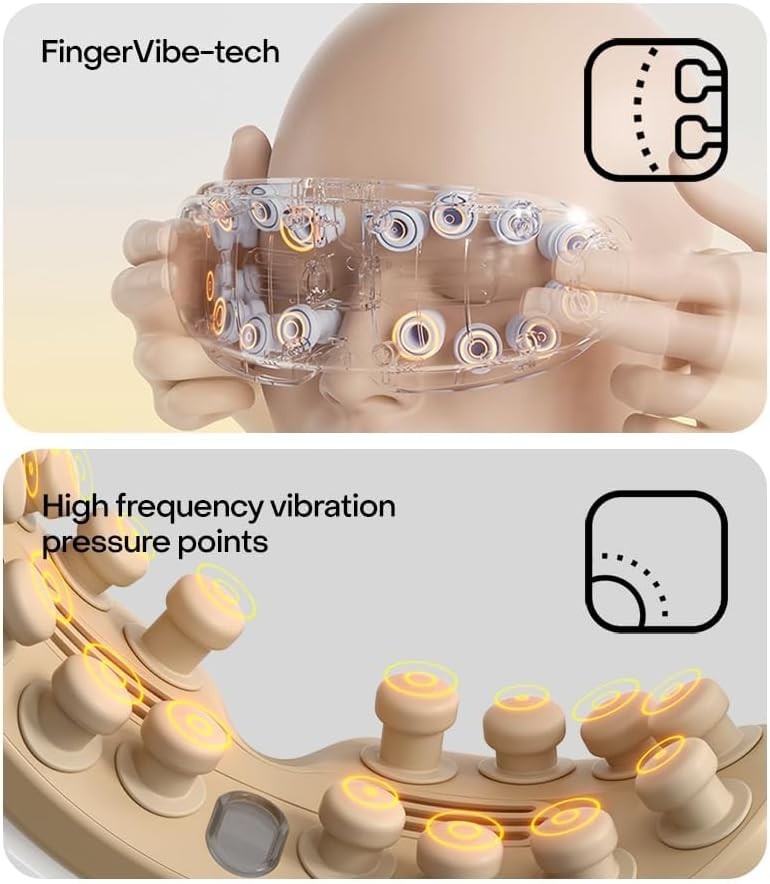Luxury Steam Heated Eye Massager Bluetooth Dry Eye Puffiness