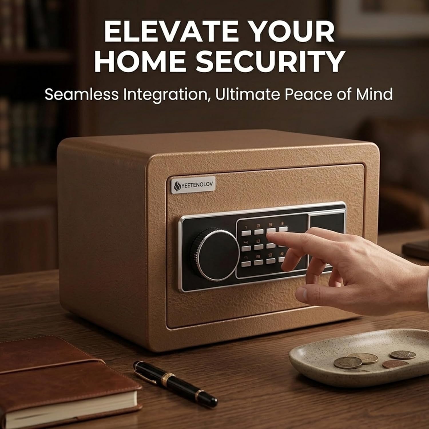 0.5 Cu Ft Digital Safe Box Electronic Keypad Cash Jewelry Security Safe