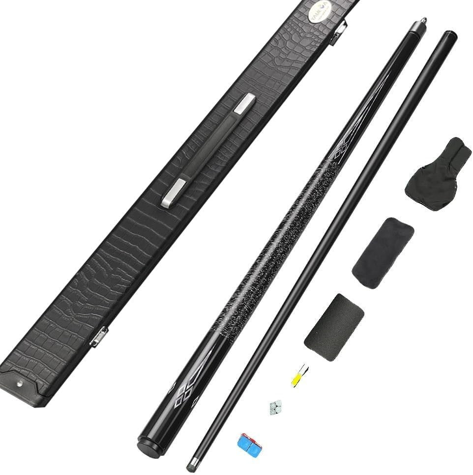 147cm Power Balance Pool Cue 13mm Tip Carbon Maple 2pc 19–20oz