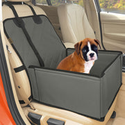 Extra Stable Dog Booster Car Seat Waterproof Travel Bed 12kg Grey
