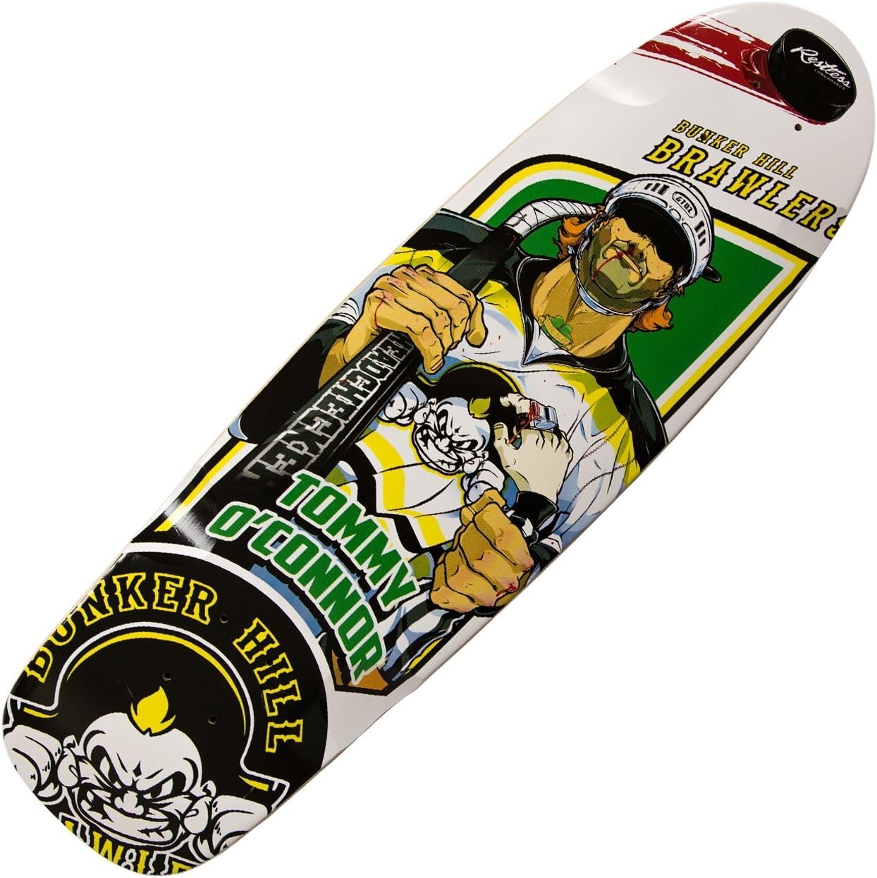 30.5" Maple Skateboard Deck 8.75" Wide Adult Rocksteady Brawlers