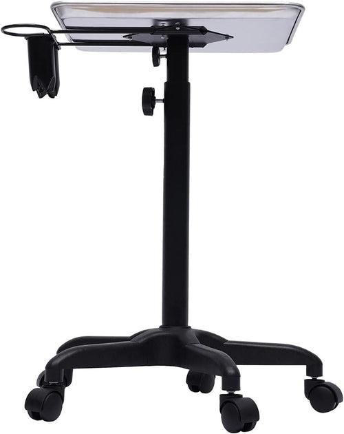 Salon Service Trolley Adjustable Rolling Tray Cart Hair Tattoo Beauty Stand