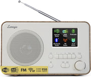 Internet Radio DAB+ FM Bluetooth 150 Presets Alarm Colour